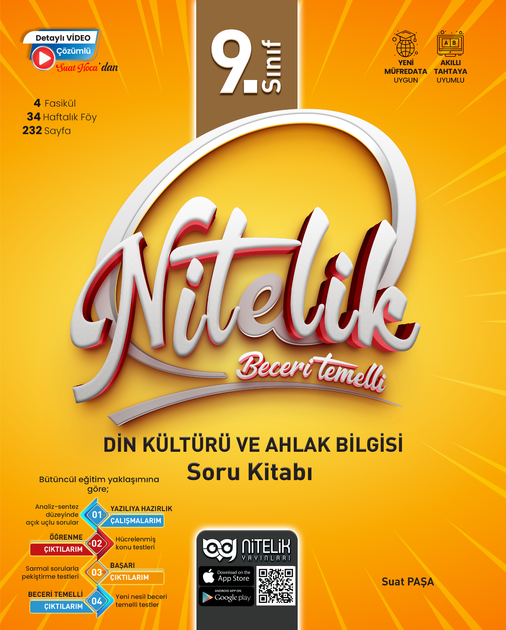 9. SINIF NİTELİK BECERİ TEMELLİ DİN KÜLTÜRÜ VE AHLAK BİLGİSİ SORU KİTABI